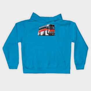 Cartoon bus Kids Hoodie